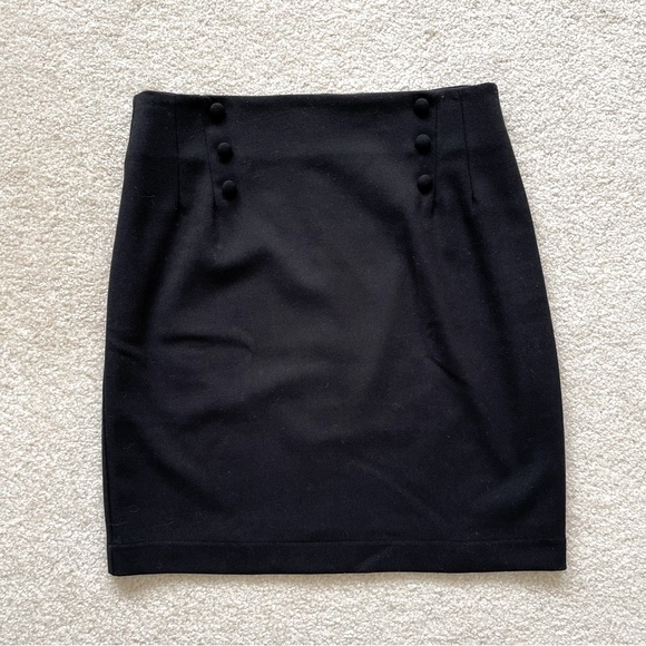 Betina Lou Montreal Designer Wool Mini Skirt Medium - Picture 2 of 8